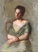 Thomas Eakins Mrs William Shaw Ward oil painting on canvas